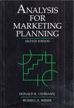 Donald R. Lehmann, Russel S. Winer - Analysis for Marketing Planning [antikvár]