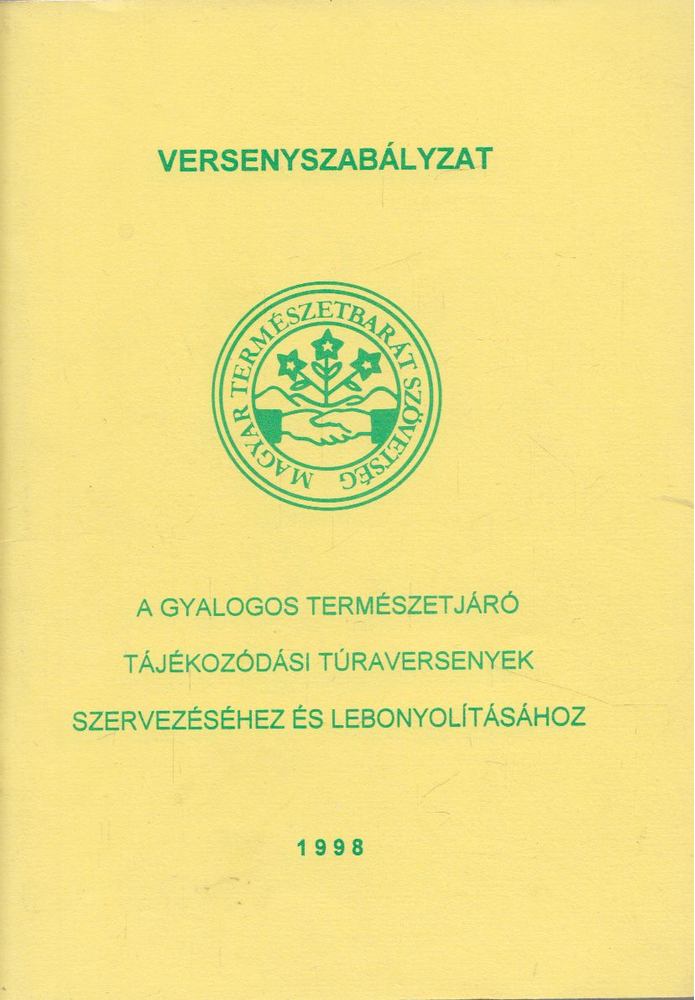 Baronek Jenő - Versenyszabályzat [antikvár]