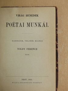 Virág Benedek - Virág Benedek poétai munkái [antikvár]