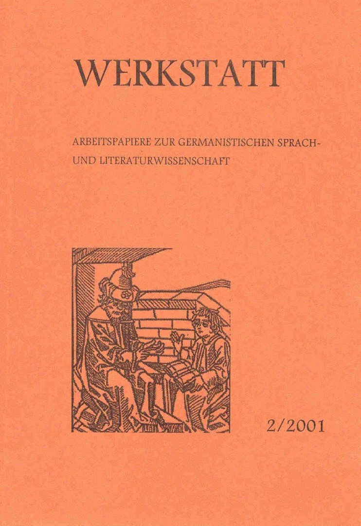 Werkstatt 2001/2 [antikvár]