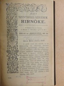 Bangha Béla - Jézus Szentséges Szivének Hirnöke 1905. január-december [antikvár]