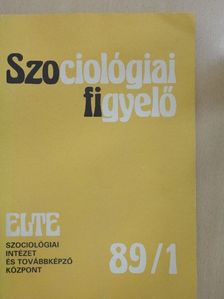 B. S. Turner - Szociológiai figyelő 1989/1. [antikvár]