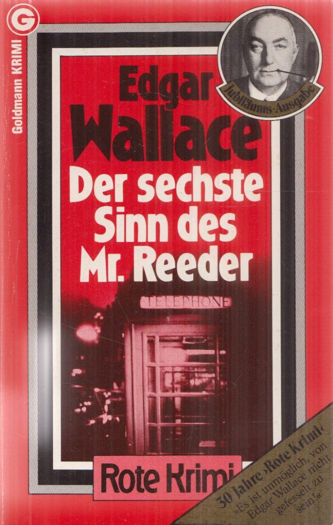 Edgar Wallace - Der sechste Sinn des Mr. Reeder [antikvár]