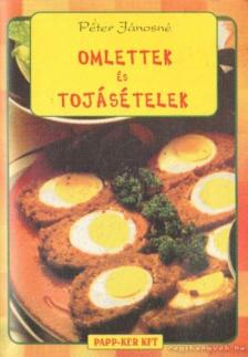 Péter Jánosné - Omlettek és tojásételek [antikvár]