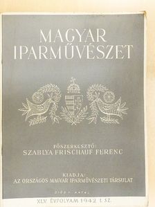 Magyar Iparművészet 1942/1. [antikvár]