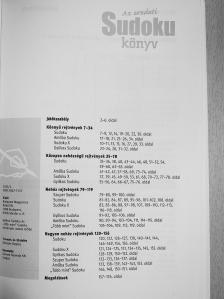 Az eredeti Sudoku könyv 2024 tavasz [antikvár]