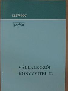Dr. Sipos Mihály - Vállalkozói könyvvitel II. [antikvár]