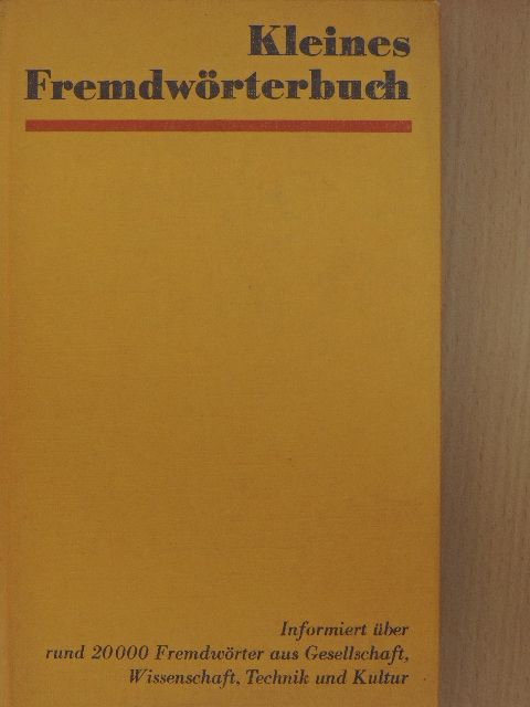 Günter Gurst - Kleines Fremdwörterbuch [antikvár]