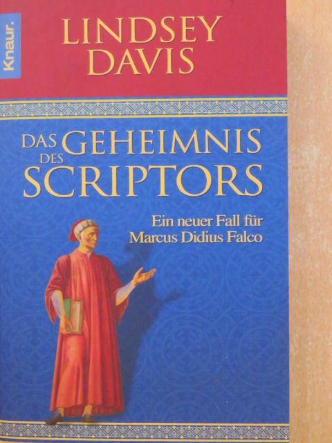 Lindsey Davis - Das Geheimnis des Scriptors [antikvár]