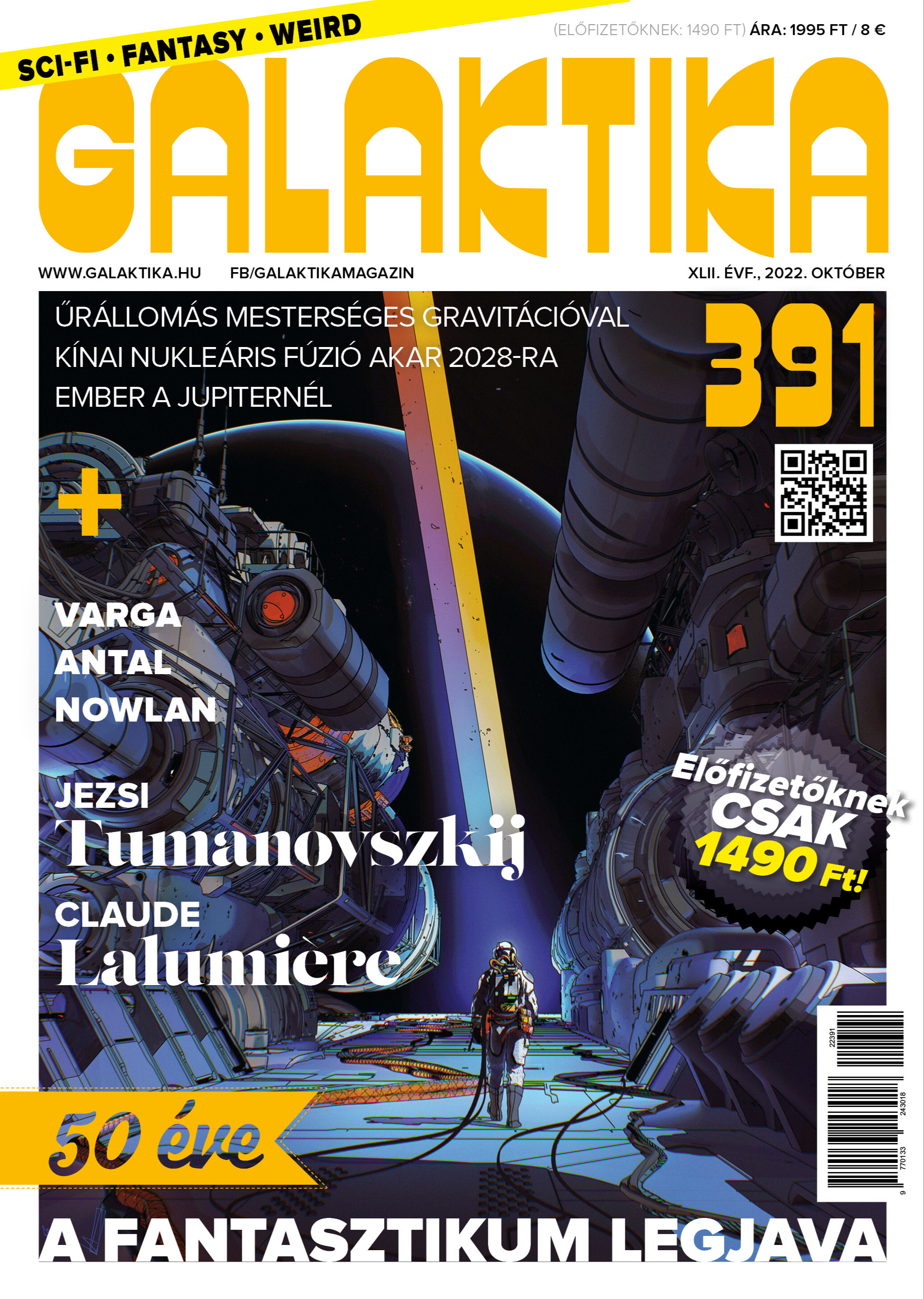 Katalin (főszerk.) Mund - Galaktika 391 [eKönyv: pdf]