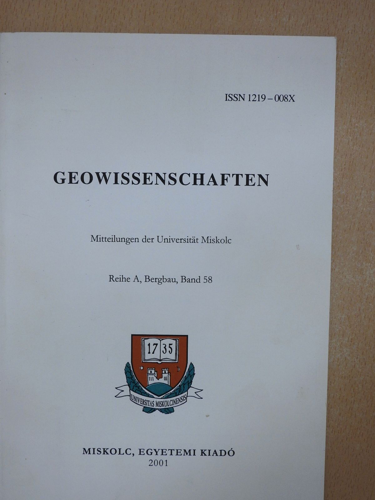Dr. Némedi-Varga Zoltán - Ungarns Kohlenvorkommen im Überblick (dedikált példány) [antikvár]