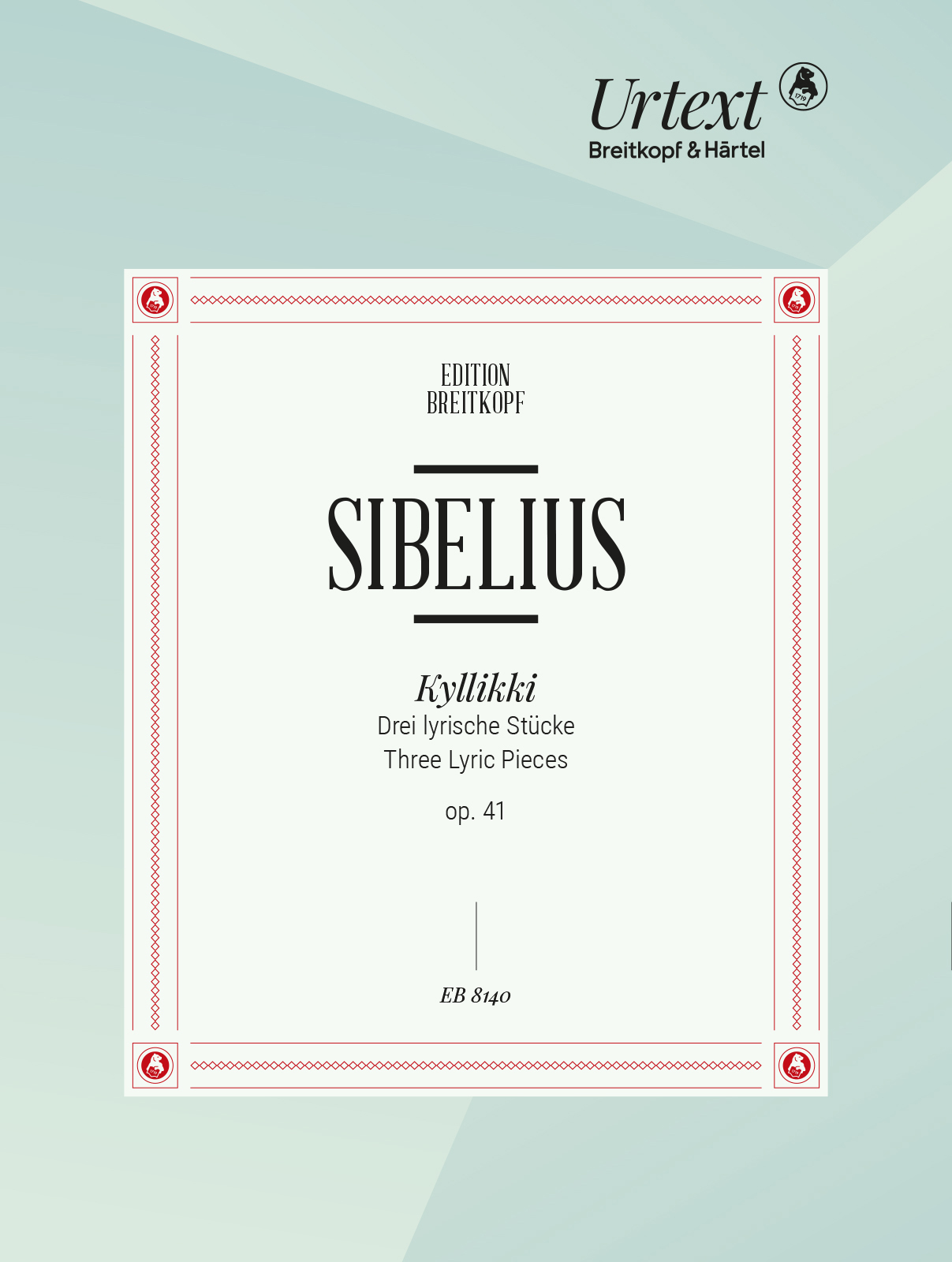 SIBELIUS, JEAN - KYLLIKKI OP.41 FÜR KLAVIER HERAUSGEGEBEN VON KARI KILPELAEINEN