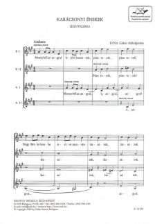 KÓSA GÁBOR - KARÁCSONYI ÉNEKEK LEÁNYKARRA