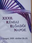Balogh Katalin - XXXII. Kémiai Előadói Napok [antikvár]