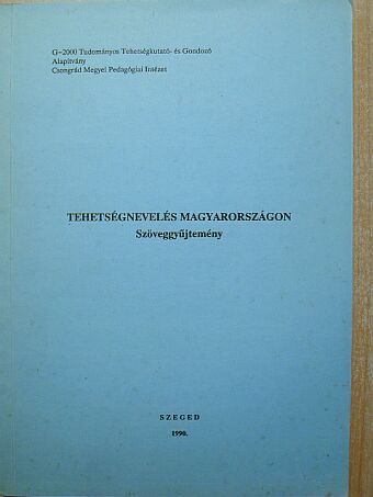Ágoston György - Tehetségnevelés Magyarországon [antikvár]