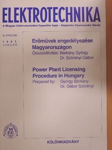 Elektrotechnika 1997. január [antikvár]