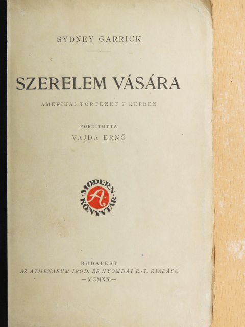 Sydney Garrick - Szerelem vására [antikvár]