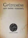 Ady Endre - Gyüjtemény Ady Endre verseiből/Tragédia/Novellák/Az élet szava/Erzsébet királyné/Gyulai Pál estéje/Szinházi dolgok/Ifjuság [antikvár]