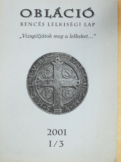 Nagy Szent Baszileiosz - Obláció 2001. I/3 [antikvár]