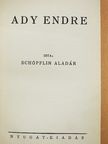 Schöpflin Aladár - Ady Endre [antikvár]