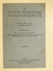 Gonda Béla - A pataki diákvilág anekdotakincse II. [antikvár]