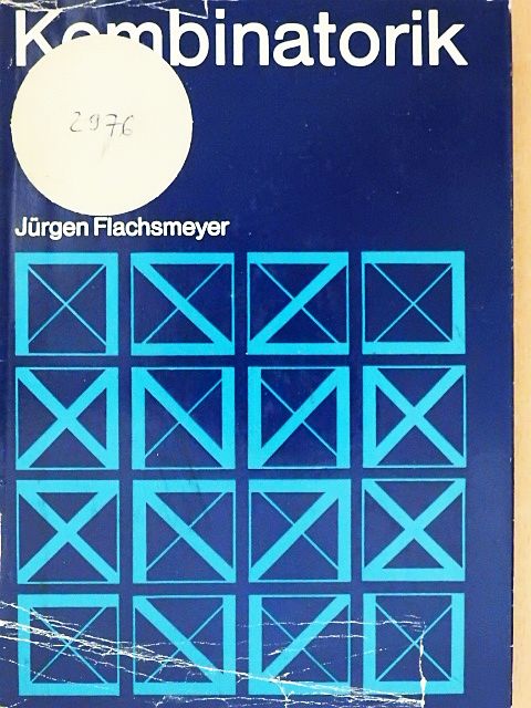 Jürgen Flachsmeyer - Kombinatorik [antikvár]