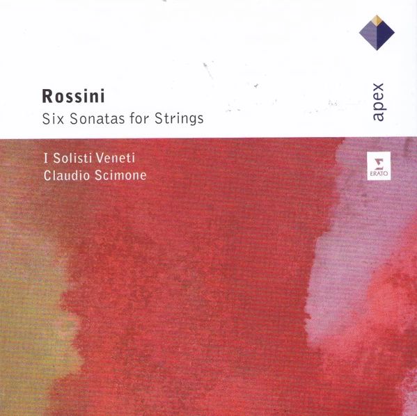 ROSSINI - STRING SONATAS 2CD SCIMONE, I SOLISTI VENETI