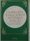 Debreceni karácsonyi műtárgy aukció [antikvár]