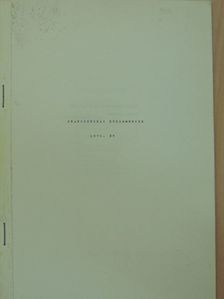 Statisztikai közlemények 1971. év [antikvár]