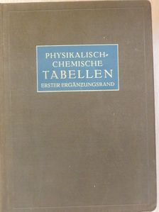 Landolt-Börnstein Physikalisch-chemische Tabellen I. [antikvár]