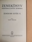 Papp Viktor - Zenekönyv rádióhallgatók számára - Zenekari esték II. [antikvár]