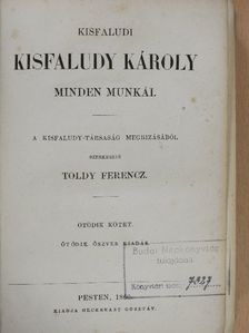 Kisfaludy Károly - Kisfaludi Kisfaludy Károly minden munkái V-VI. (töredék) [antikvár]