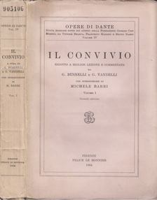 Dante Alighieri - Opere di Dante Volume V. [antikvár]