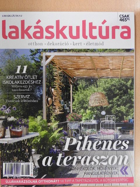 Bacsó Bori - Lakáskultúra 2017. augusztus [antikvár]