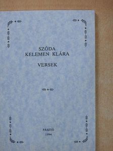 Szóda Kelemen Klára - Versek [antikvár]