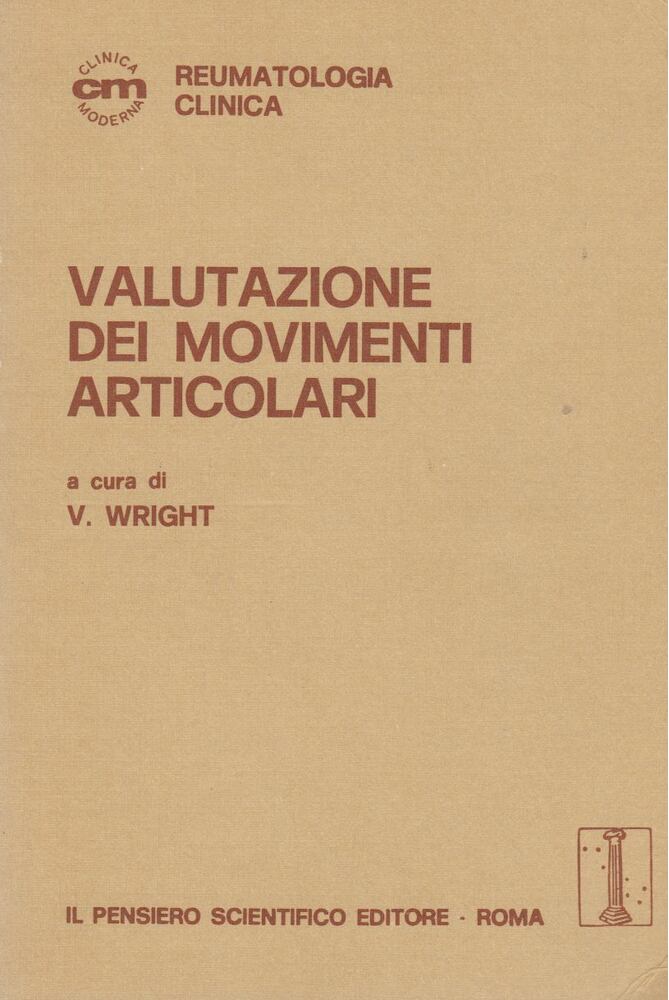 V. Wright - Valutazione dei movimenti articolari [antikvár]