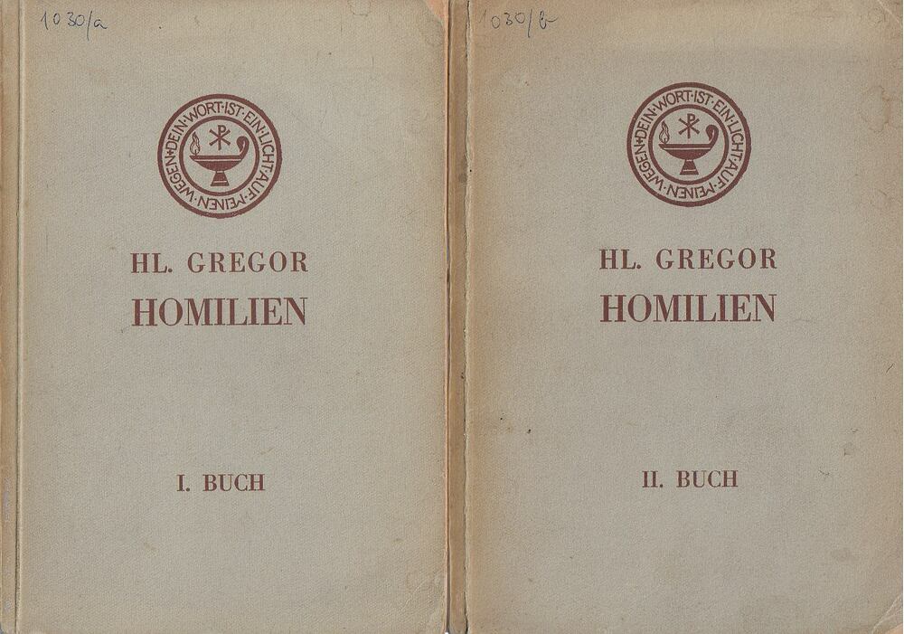 Hl. Gregor - Homilien I-II. Buch [antikvár]