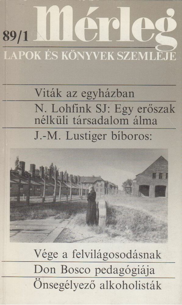 Boór János - Mérleg 1989/1 [antikvár]