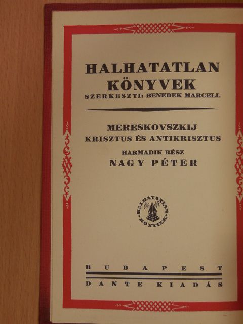Mereskovszkij - Nagy Péter I-II. [antikvár]