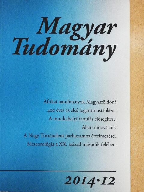 Barna István - Magyar Tudomány 2014/12. [antikvár]