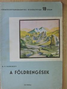 G. P. Gorskov - A földrengések [antikvár]
