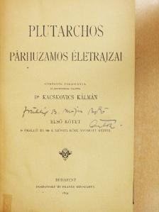Plutarchos - Plutarchos életrajzai I-II. [antikvár]
