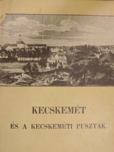 Kubinyi Ferenc - Kecskemét és a kecskeméti puszták [antikvár]