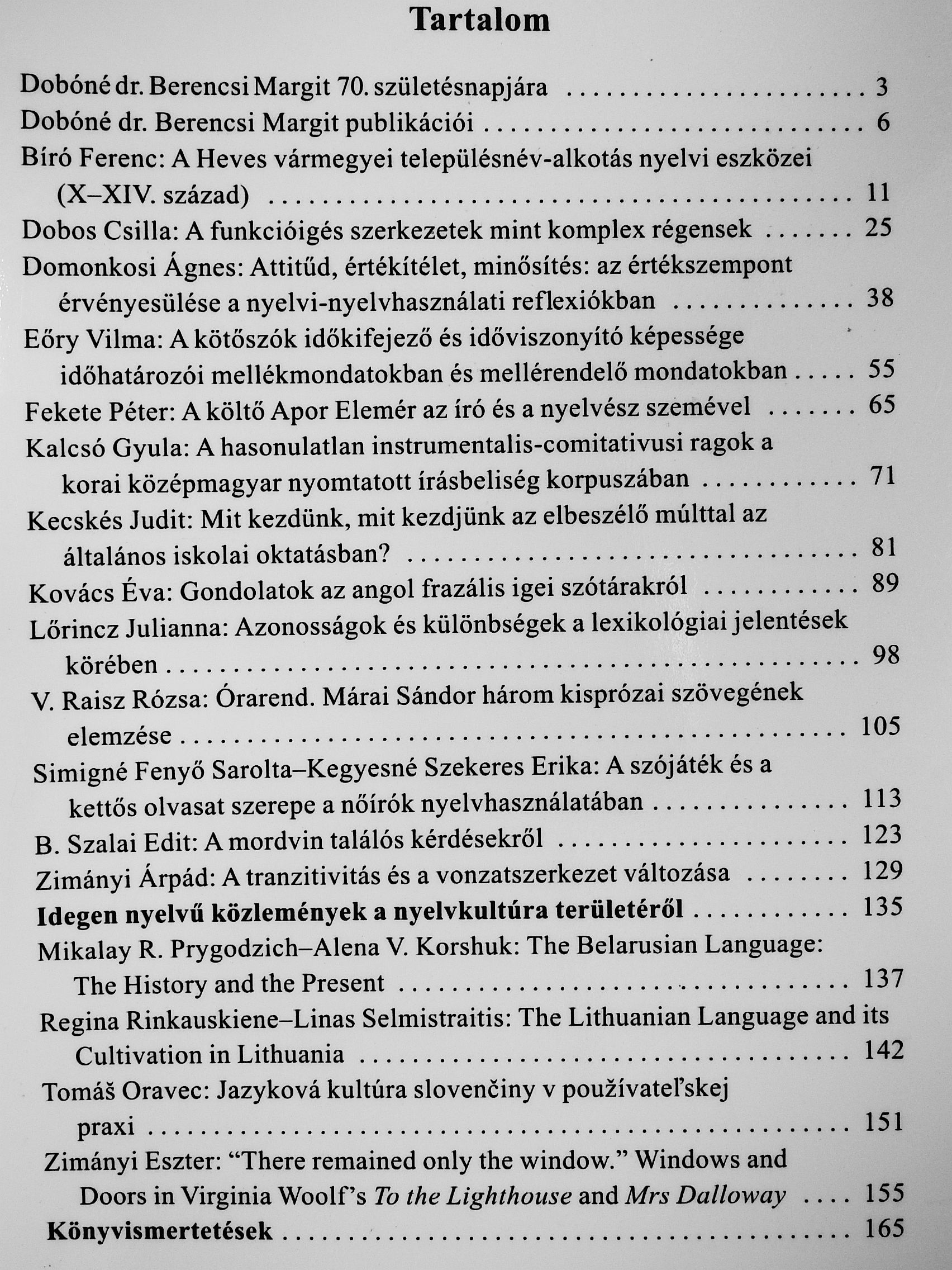 B. Szalai Edit - Acta academiae paedagogicae Agriensis/Nova series tom. XXXIV. [antikvár]
