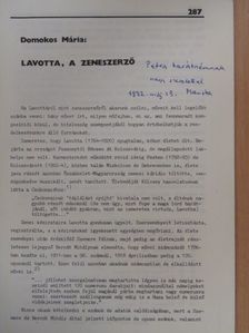 Domokos Mária - Lavotta, a zeneszerző (dedikált példány) [antikvár]