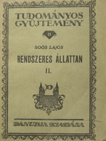 Dr. Soós Lajos - Rendszeres állattan II. [antikvár]