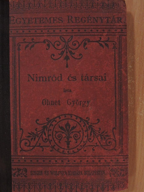 Ohnet György - Nimród és társai I-II. [antikvár]