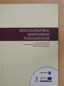 Farkas Zsombor - Szociálpolitikai monitoring tanulmányok [antikvár]