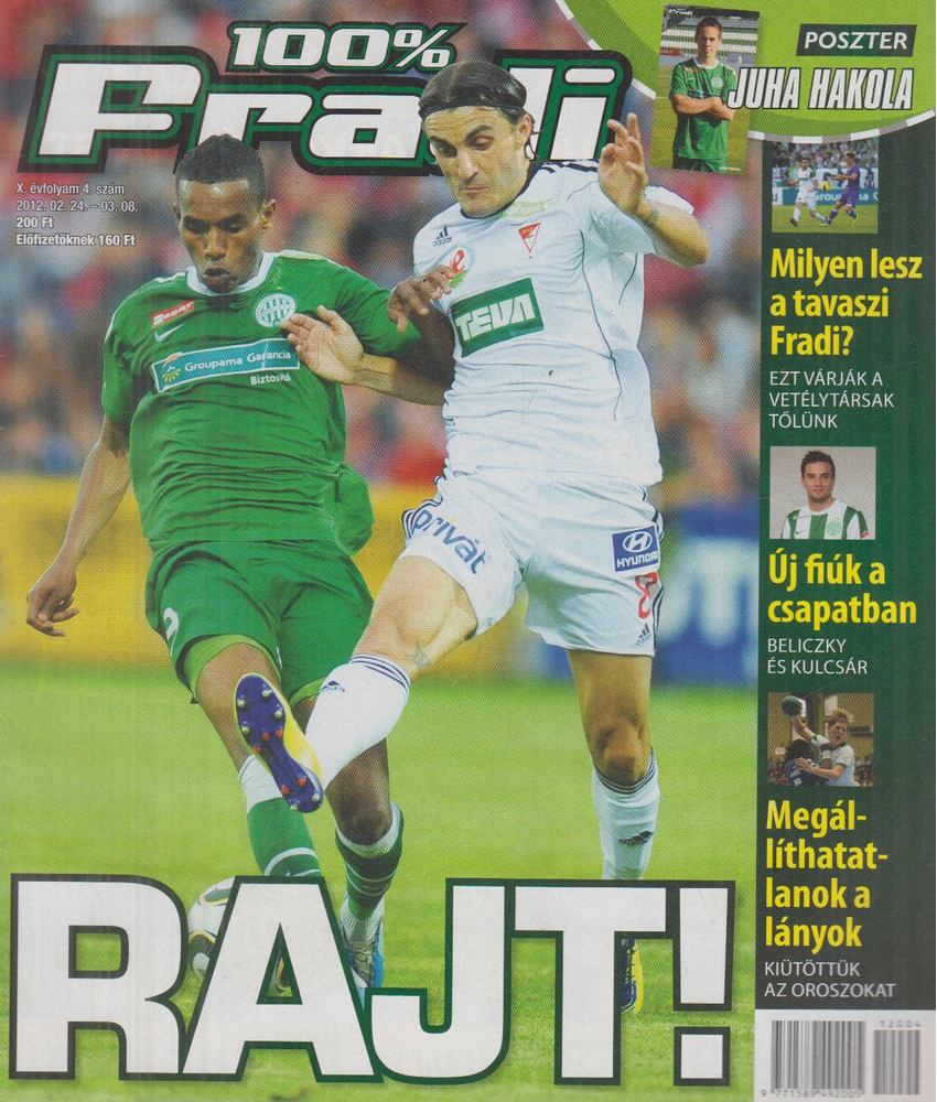 Nagy Béla - 100% Fradi X. évf. 4. szám [antikvár]