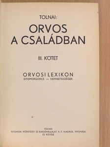 Orvos a családban III. [antikvár]